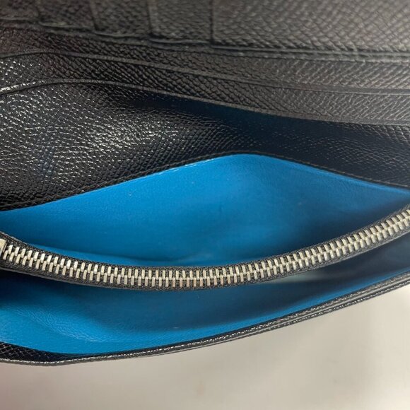 Bvlgari Black Leather Bifold Long Wallet - Preowned - Picture 6 of 13